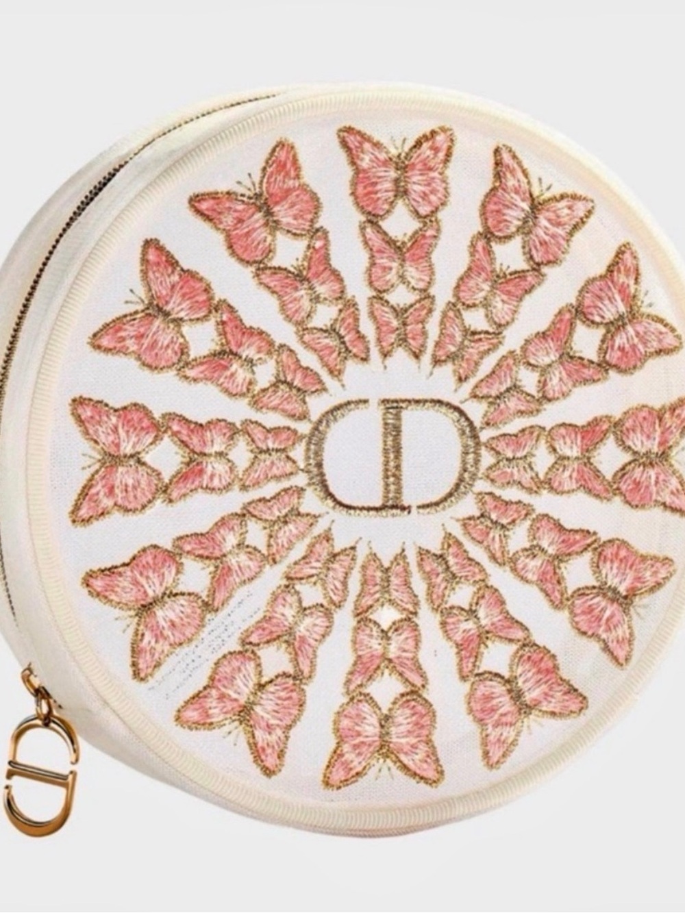 Christian Dior Mothers day beauty bag mesh with butterflies